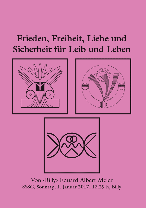 Frieden, Freiheit, Liebe und Sicherheit für Leib und Leben (A6)