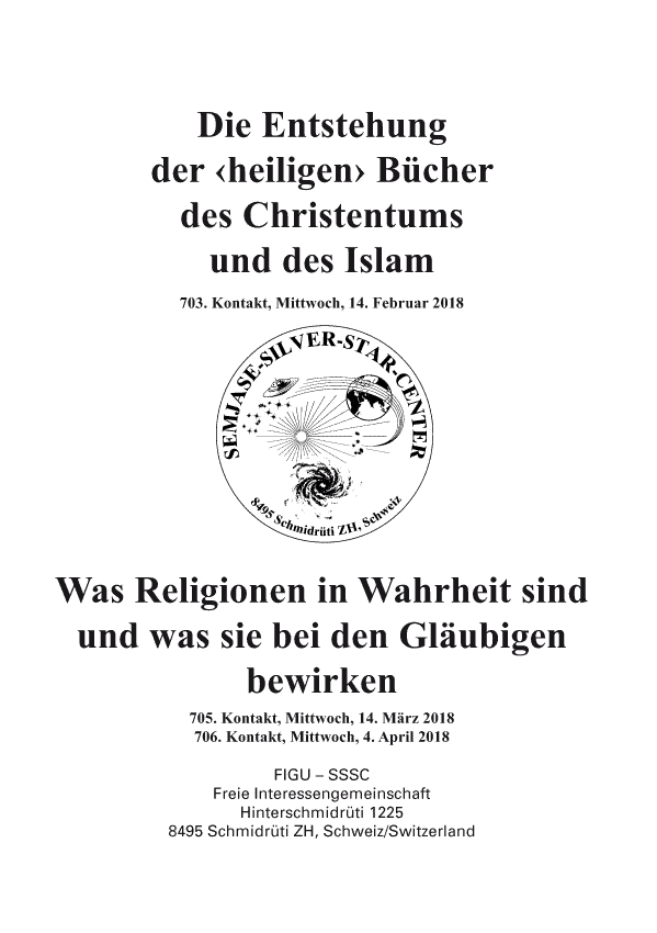 Die Entstehung der ‹heiligen› Bücher des Christentums und des Islam