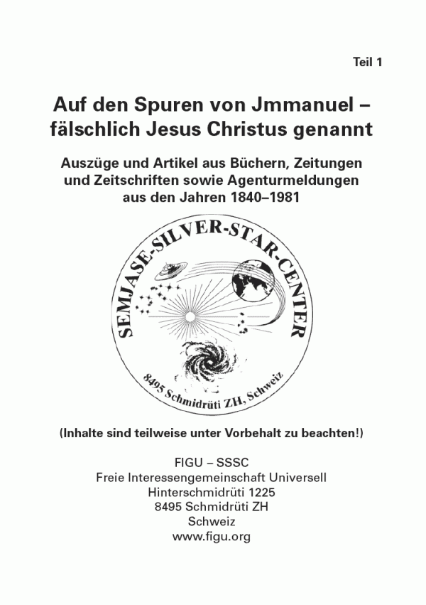 Auf den Spuren Jmmanuels