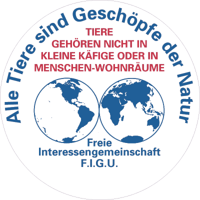 "Aufkleber" Alle Tiere sind Geschöpfe der Natur